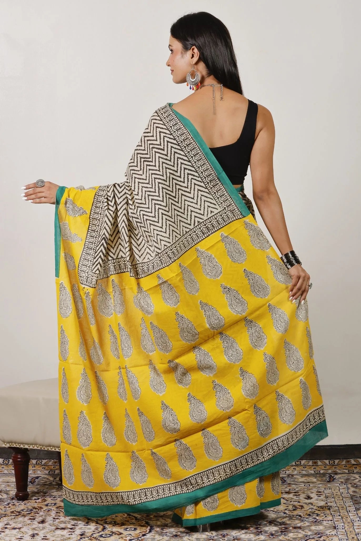 Mulmul Cotton Saree | Aakriti