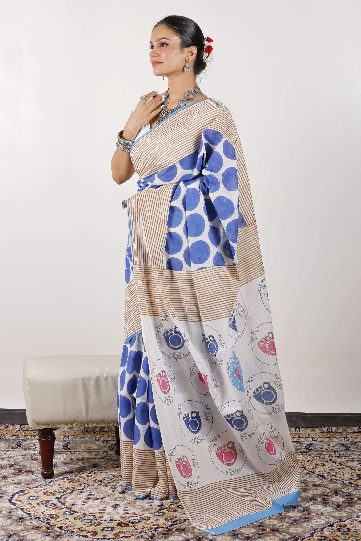 Mulmul Cotton Saree | Shabnam
