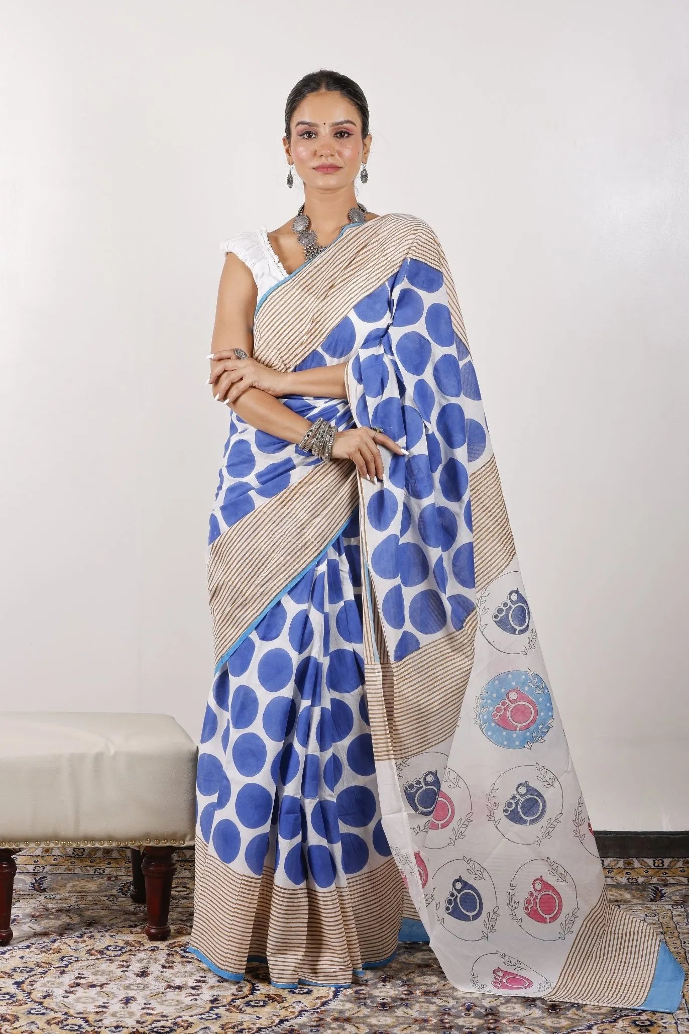 Mulmul Cotton Saree | Shabnam