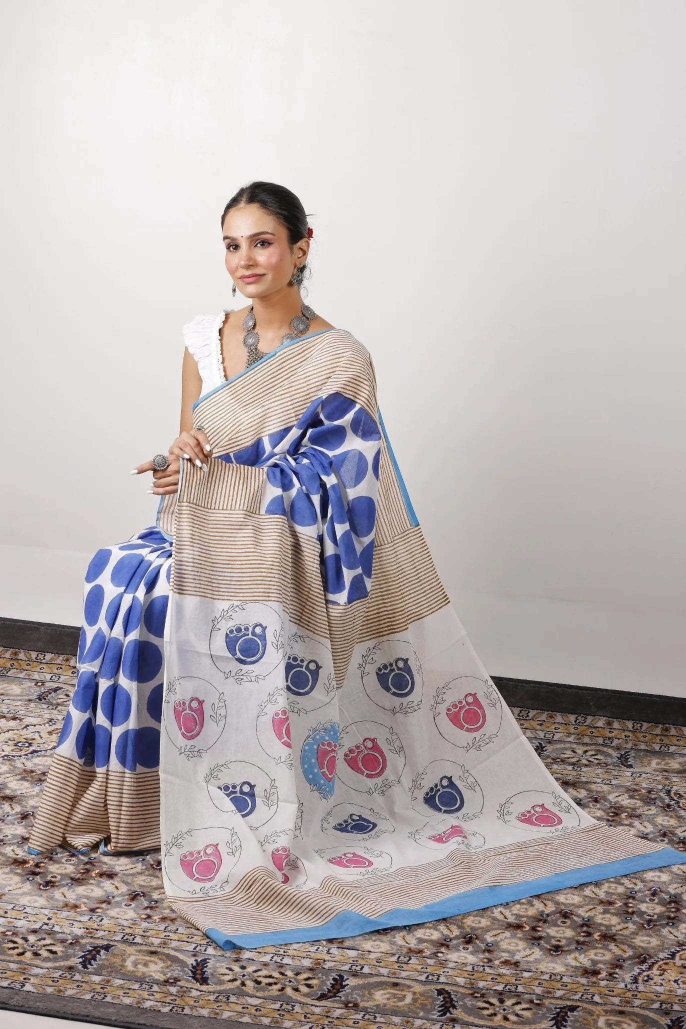 Mulmul Cotton Saree | Shabnam