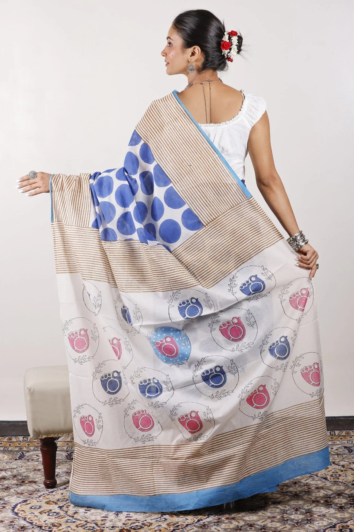 Mulmul Cotton Saree | Shabnam