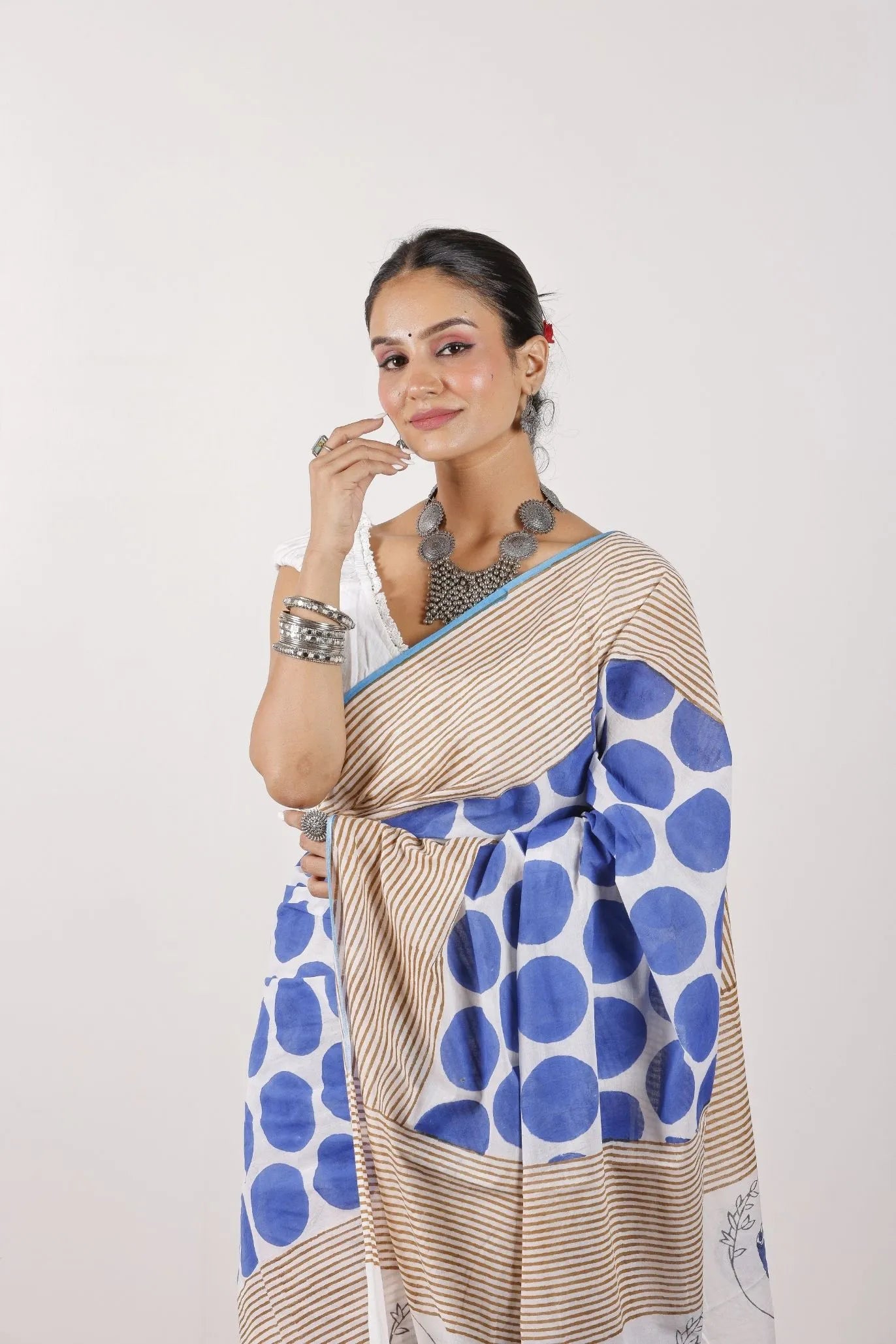 Mulmul Cotton Saree | Shabnam
