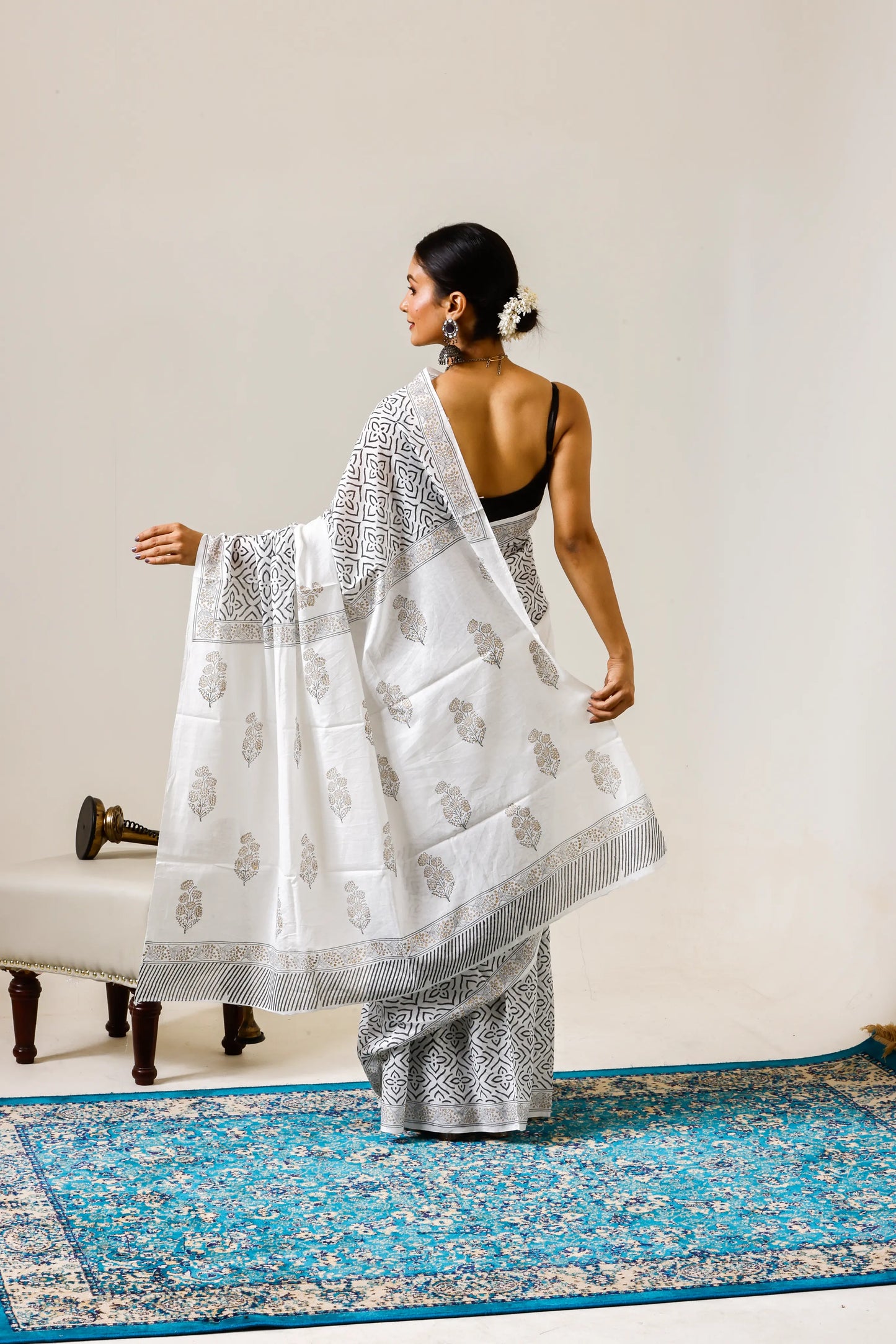 Pure Mulmul Cotton Saree | Naaz-e-Noor