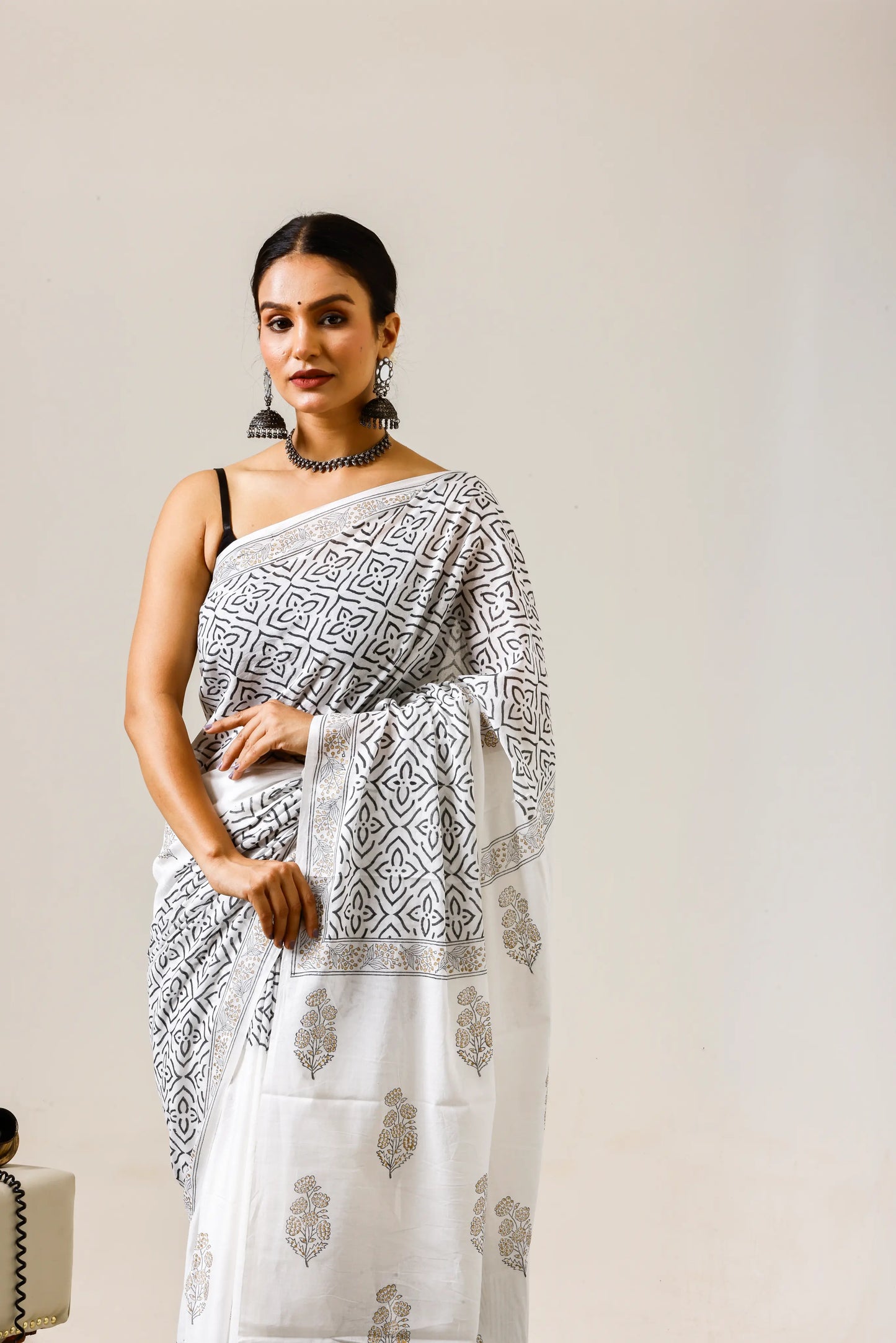 Pure Mulmul Cotton Saree | Naaz-e-Noor