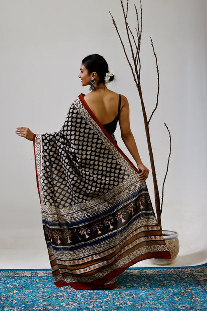 Pure Mulmul Cotton Saree | Shahi Nazrana