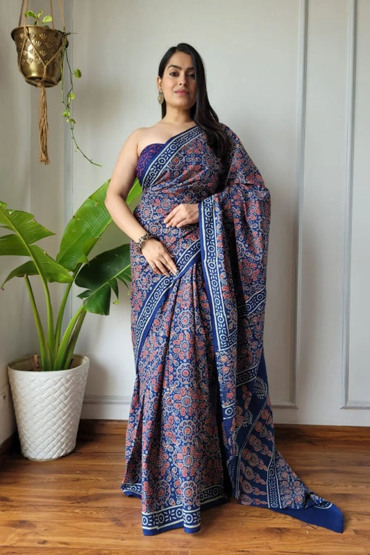 Mulmul Cotton Saree