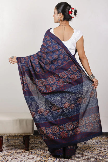 Mulmul Cotton Saree | Megha Malhar