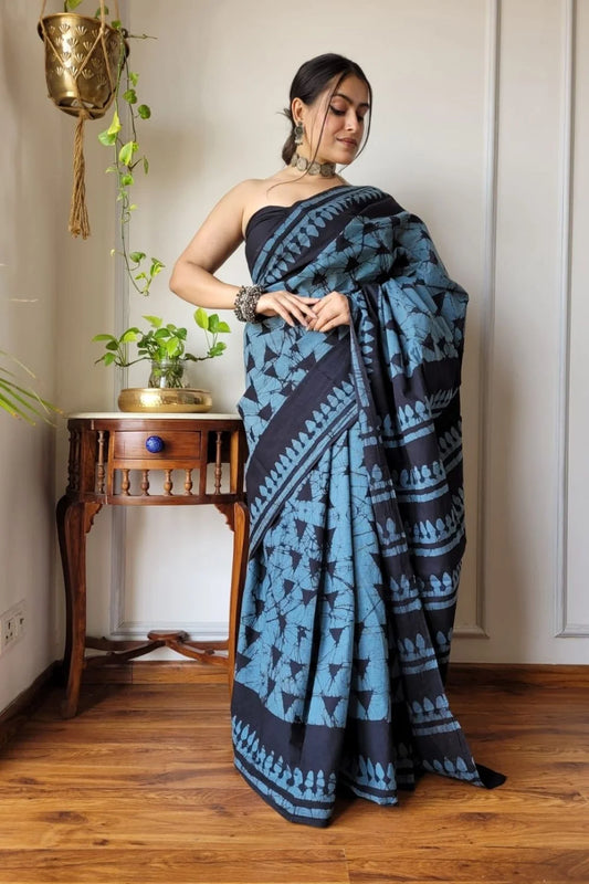 Mulmul Cotton Saree
