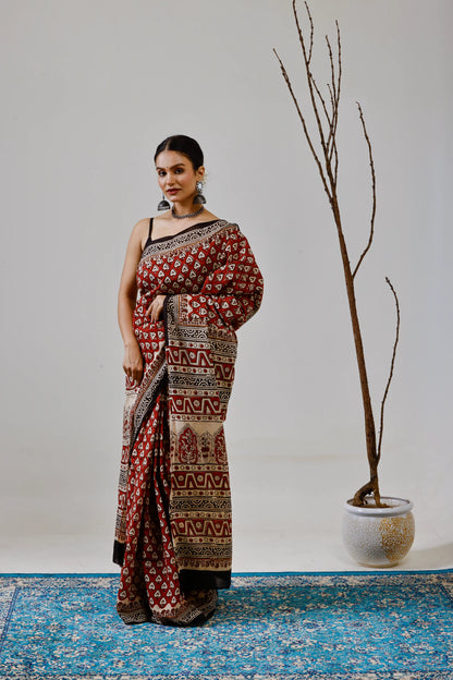 Pure Mulmul Cotton Saree | Dilruba